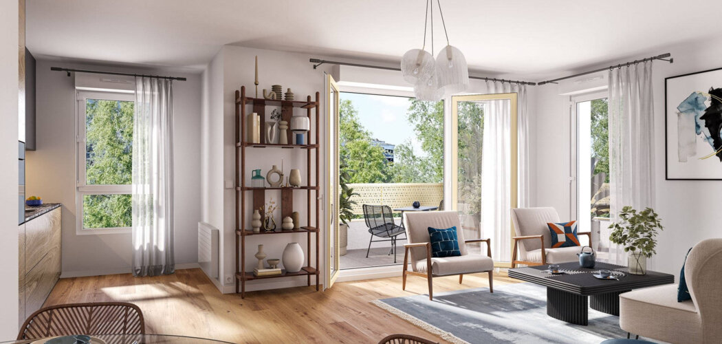 Programme immobilier neuf Rue Henri Cardinaud - Créteil proche métro ligne 8 (94000) - Référence : 8990