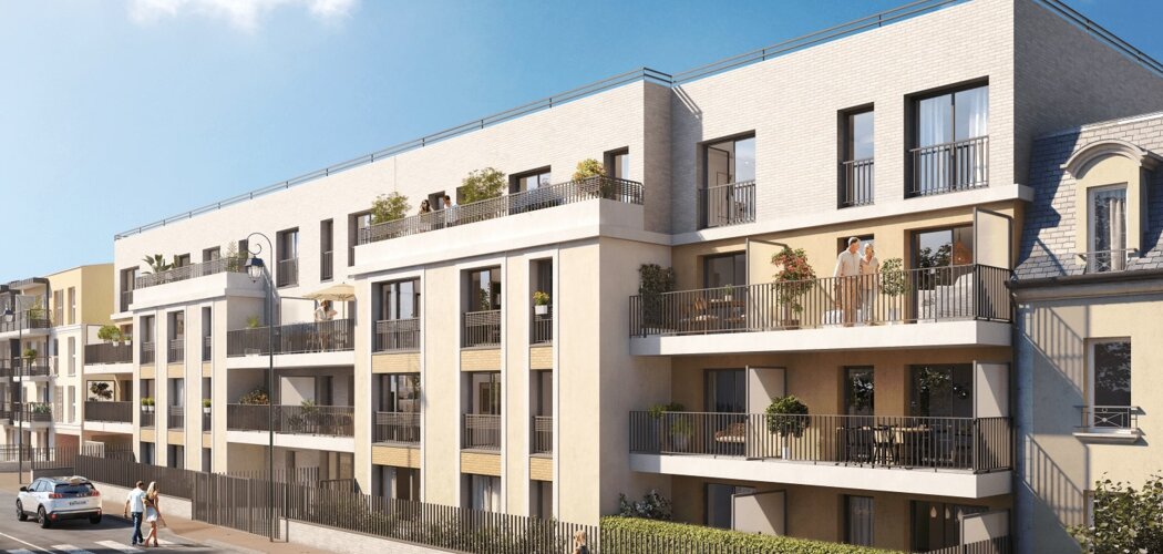 Programme immobilier neuf COEUR CROISSY - Croissy-sur-Seine à deux pas du centre-ville (78290) - Référence : 8443