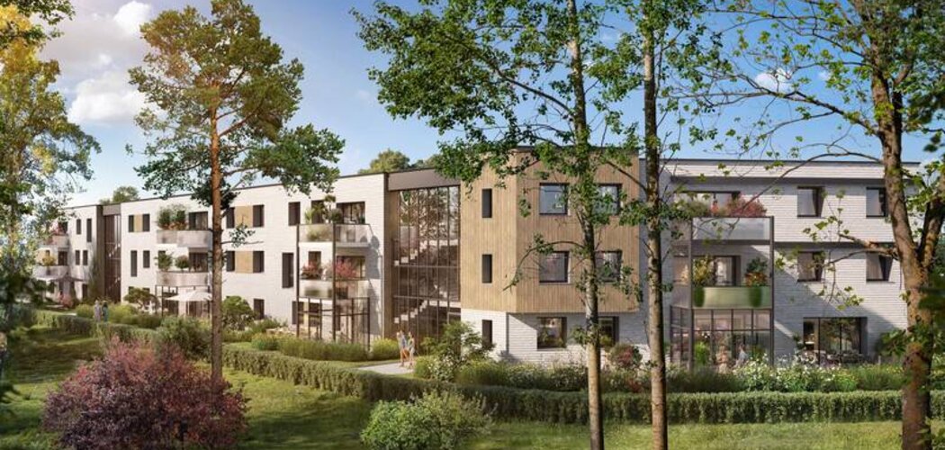 Programme immobilier neuf Villa Tilia - Croix : appartements neufs haut de gamme proche de la Villa Cavrois (59170) - Référence : 14910