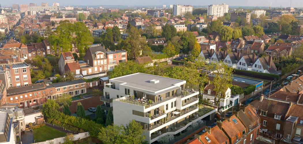 Programme immobilier neuf Villa Aura - Croix vivre proche parc Barbieux et Lille dans un cadre calme (59170) - Référence : 17190