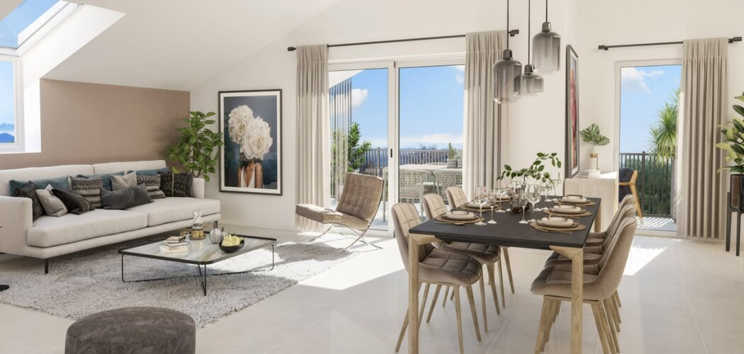 Programme immobilier neuf OUREA - Crozet : Appartements T2–T4 avec jardins privatifs, bornes électriques et proximité station Mont-Jura (01170) - Référence : 14278