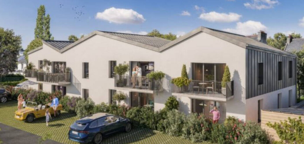 Programme immobilier neuf LE CLOS DE SAINT HERNOT - Crozon : Appartements T3 avec terrasses, parking sécurisé et proximité centre-bourg (29160) - Référence : 11506
