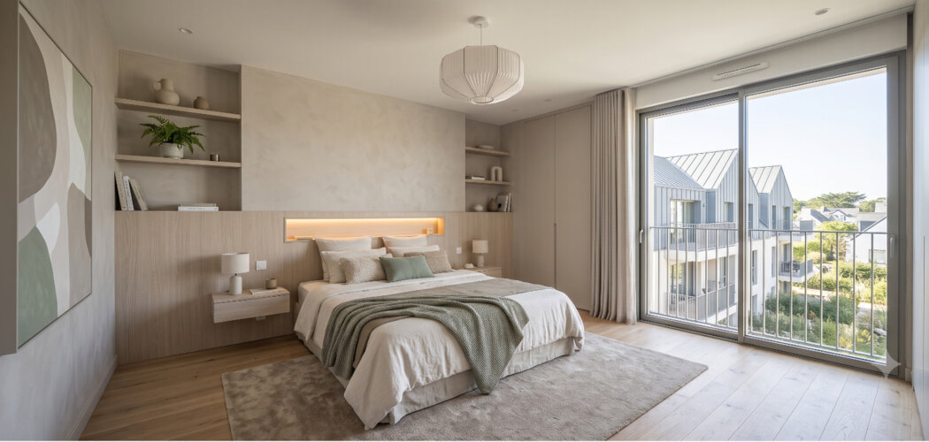 Programme immobilier neuf LE CLOS DE SAINT HERNOT - Crozon : Appartements T3 avec terrasses, parking sécurisé et proximité centre-bourg (29160) - Référence : 11506