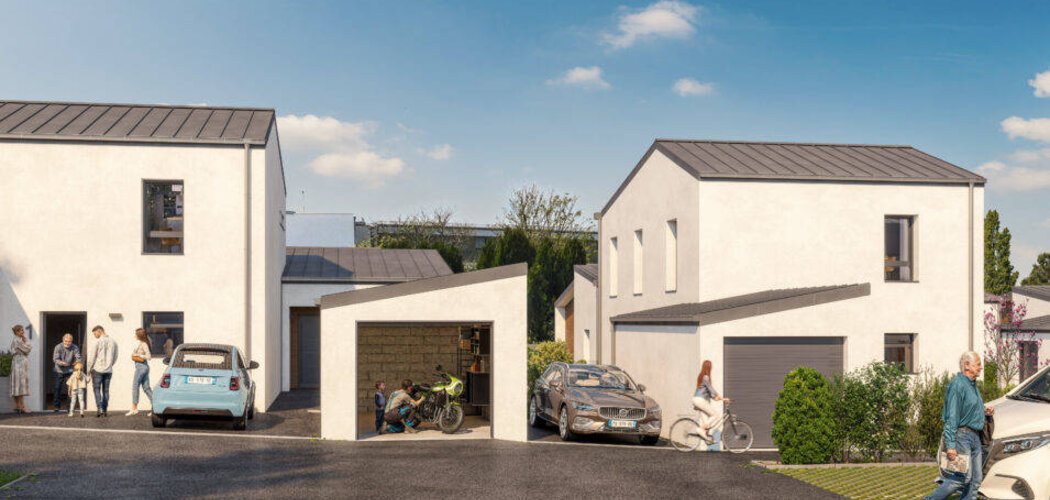 Programme immobilier neuf LE CLOS DE SAINT HERNOT - CROZON - Crozon maisons individuelles à 5 min de la plage du Porzic (29160) - Référence : 14736