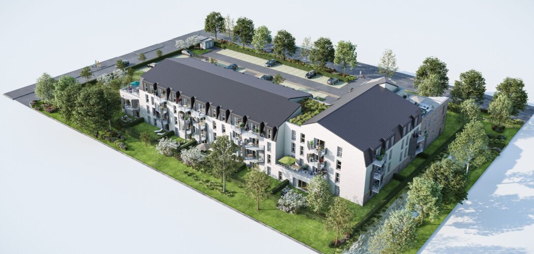 Programme immobilier neuf Les Dunes d'Eloa -  Cucq : 54 appartements neufs près du Golf du Touquet (62780) - Référence : 14844