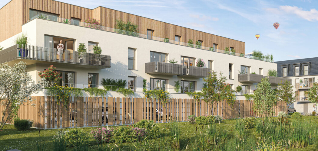Programme immobilier neuf Le Sand - Cucq : appartements neufs du studio au T4 à 5 min du golf du Touquet (62780) - Référence : 15815