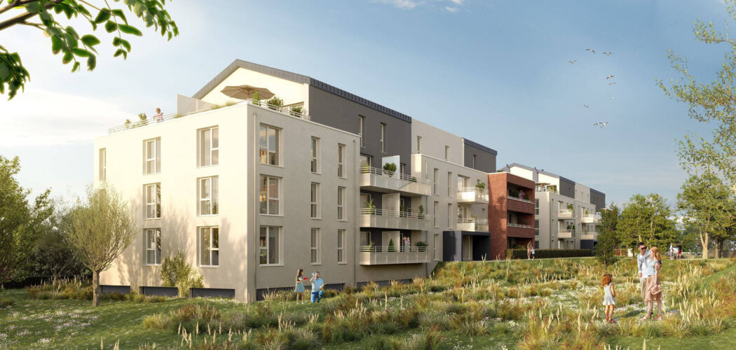 Programme immobilier neuf Domaine Pénélope - Cucq centre-ville aux portes du Touquet (62780) - Référence : 15817