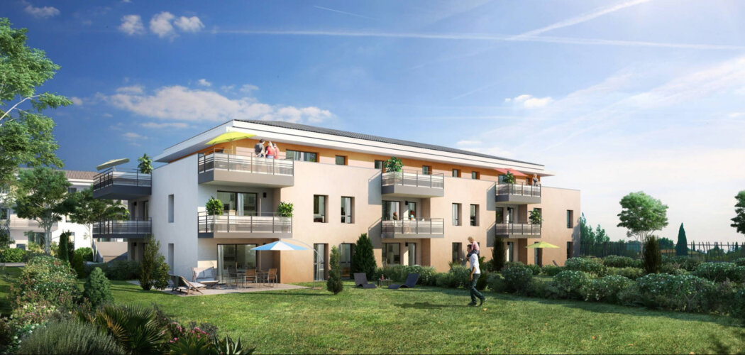 Programme immobilier neuf Le Domaine des Pins - Cuers : Appartements T2–T4 avec terrasses, salles de bain équipées et RT2012 proche de la gare et mairie (83390) - Référence : 11967