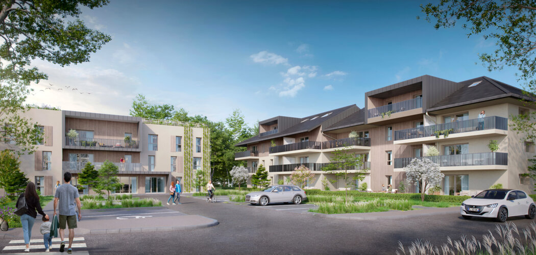 Programme immobilier neuf Les 3 Pins - Cusy au cœur du bourg (74540) - Référence : 9138