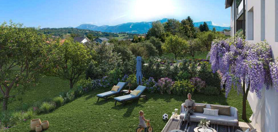 Programme immobilier neuf ÔRIZON - Cuvat : Appartements T2–T4 avec domotique, parquet stratifié et parking au centre du village (74350) - Référence : 6522