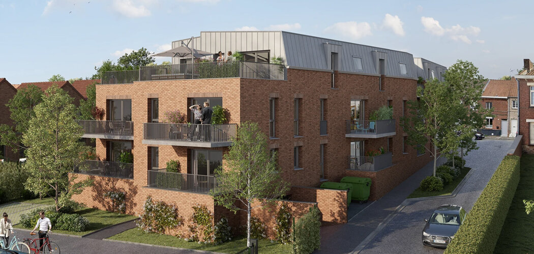 Programme immobilier neuf COEUR PEVELE - Cysoing centre à deux pas de la Place de la République (59830) - Référence : 12697