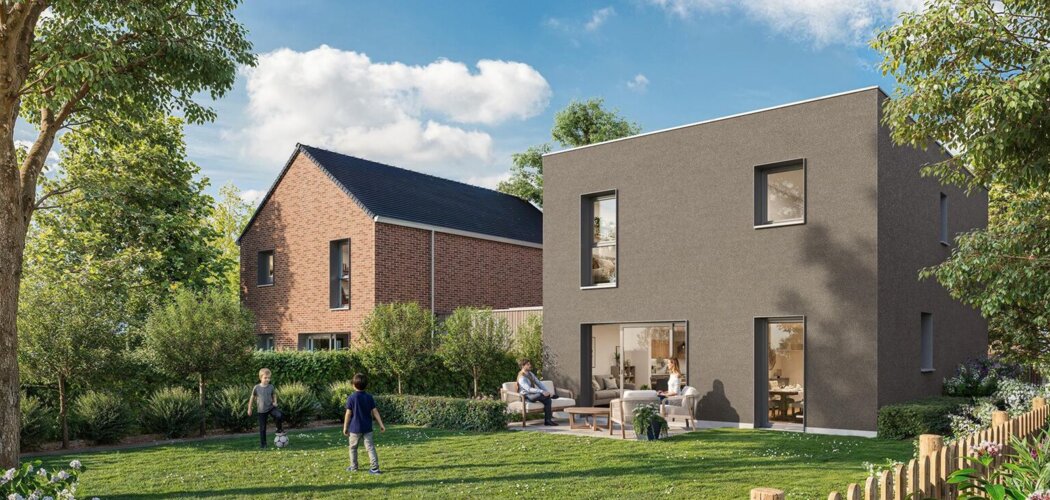 Programme immobilier neuf Arôme - Cysoing résidence proche Lille et frontière belge (59830) - Référence : 17849