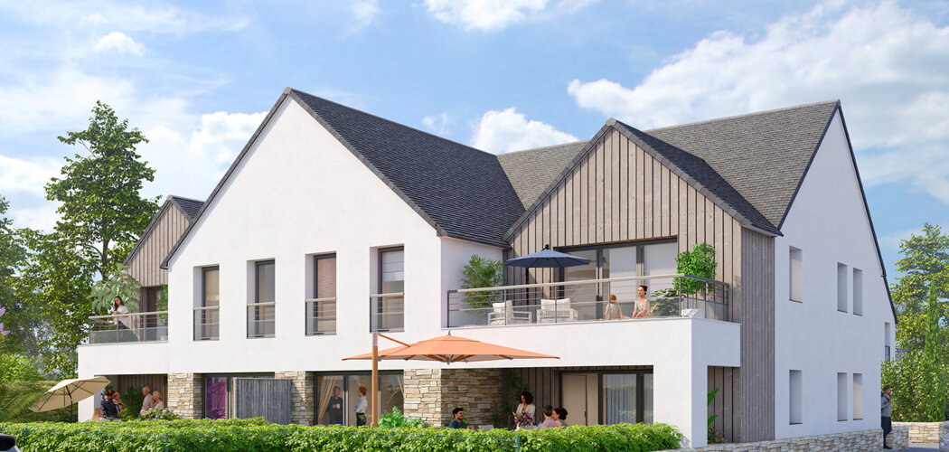 Programme immobilier neuf RIVAGES - Damgan à deux pas des plages (56750) - Référence : 10969