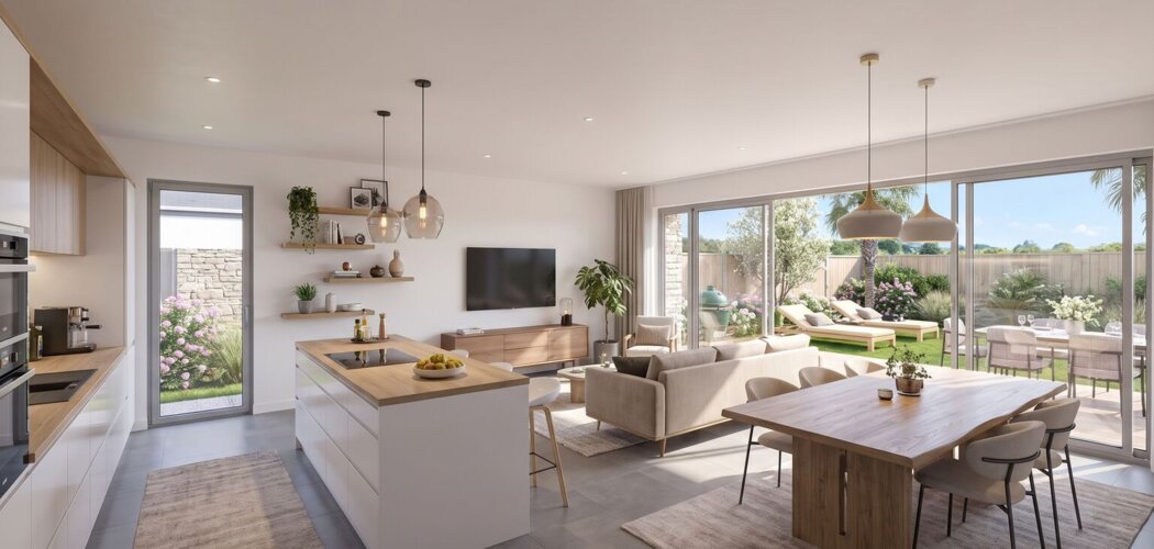 Programme immobilier neuf RIVAGES - Damgan appartements avec extérieurs près de la plage (56750) - Référence : 17999