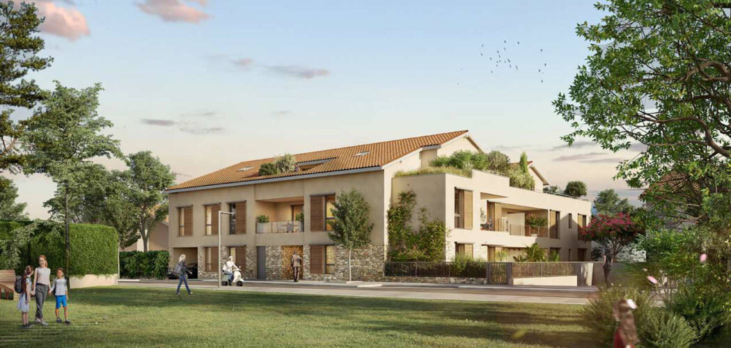 Programme immobilier neuf ESQUISSE - Dardilly à quelques minutes à pied de la gare de Jubin (69570) - Référence : 16083