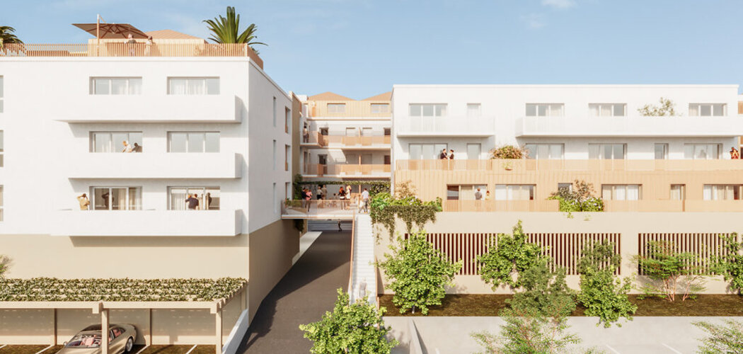 Programme immobilier neuf LINK - Dax à proximité immédiate du centre-ville (40100) - Référence : 17300