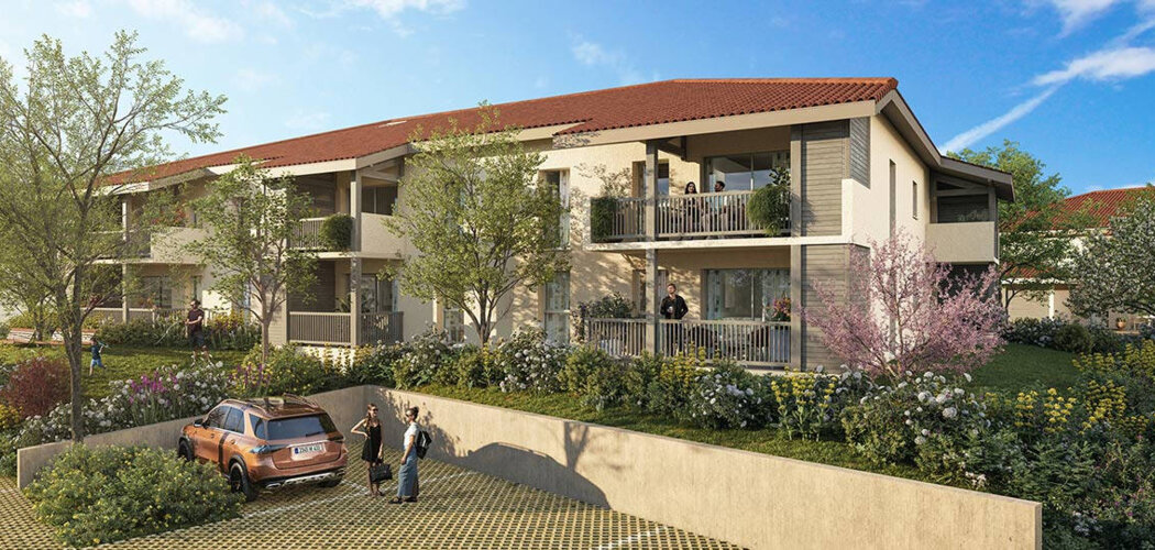 Programme immobilier neuf Villa Serena - Dax au coeur du quartier Saubagnac à proximité des bus (40100) - Référence : 15475