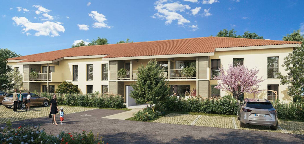Programme immobilier neuf Villa Serena - Dax au coeur du quartier Saubagnac à proximité des bus (40100) - Référence : 15475