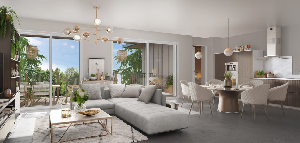 Programme immobilier neuf Deux cèdres - Dax cœur historique à deux pas des commerces (40100) - Référence : 13035
