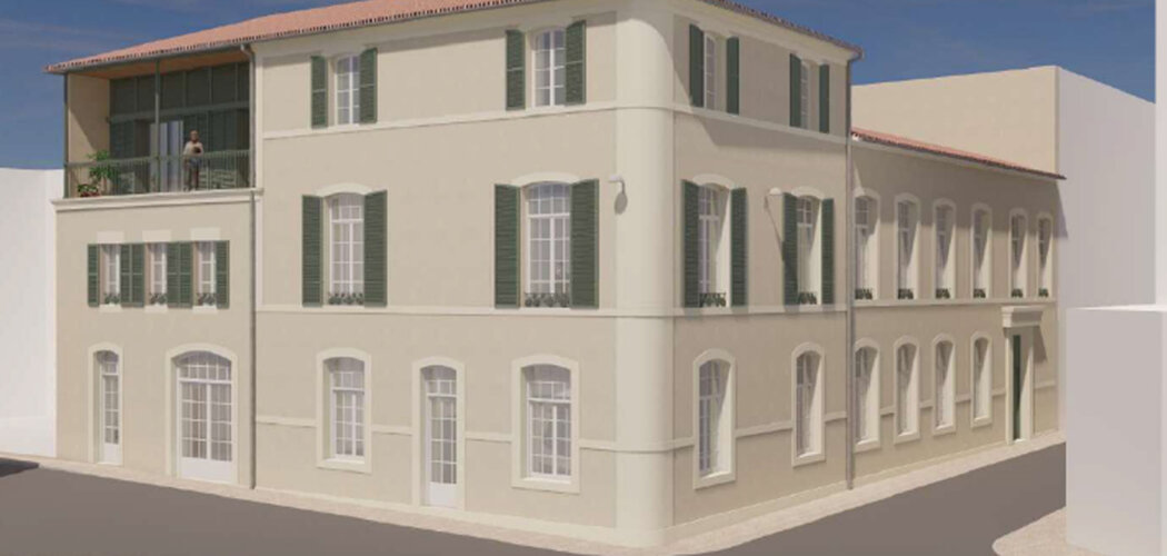 Programme immobilier neuf 4 Rue du Palais - Dax réhabilitation premium en centre-ville (40100) - Référence : 17634