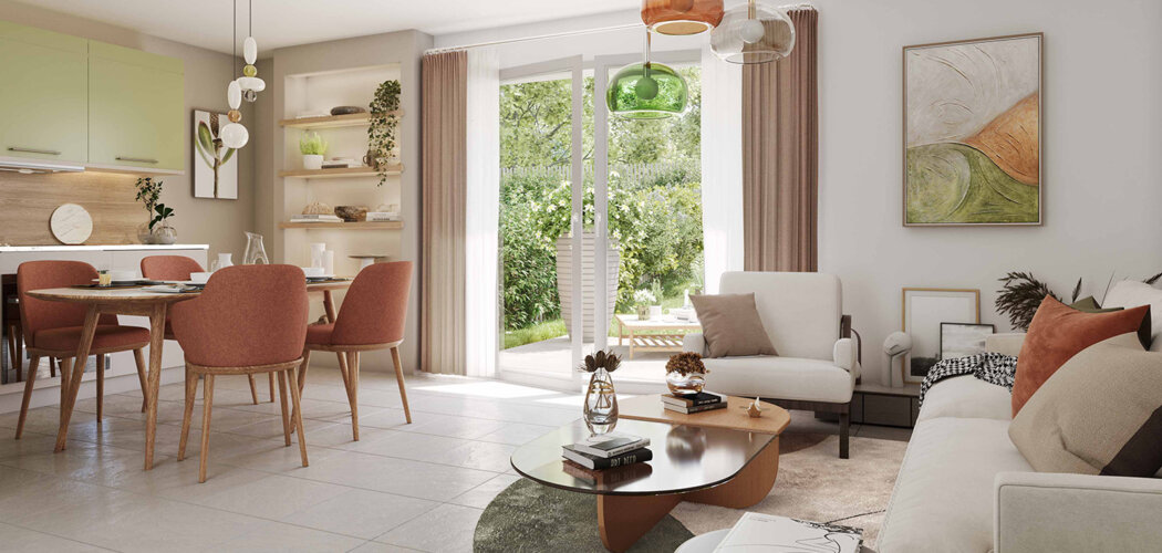Programme immobilier neuf Domaine de Meysonet - Dax, une résidence verdoyante inspirée de l’architecture landaise (40100) - Référence : 17551