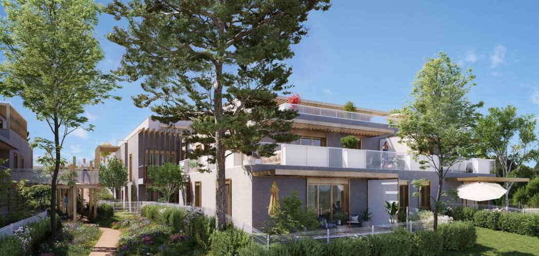 Programme immobilier neuf L'Écrin - Décines-Charpieu : Appartements T2–T5 avec terrasses, parking sécurisé et proximité commodités (69150) - Référence : 14773