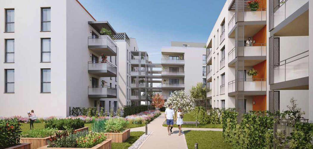 Programme immobilier neuf AMBITION - Décines-Charpieu centre-ville proche des Halles (69150) - Référence : 18392