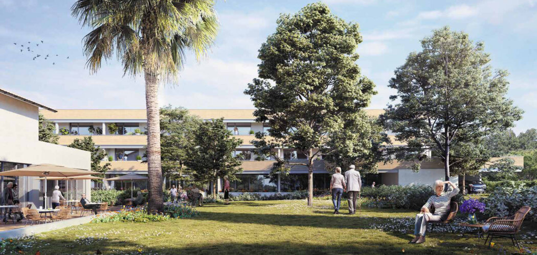 Programme immobilier neuf LES BALCONS DE JULIETTE - Décines-Charpieu : résidence seniors LMNP en centre-ville avec appartements neufs du studio au 3 pièces (69150) - Référence : 14936