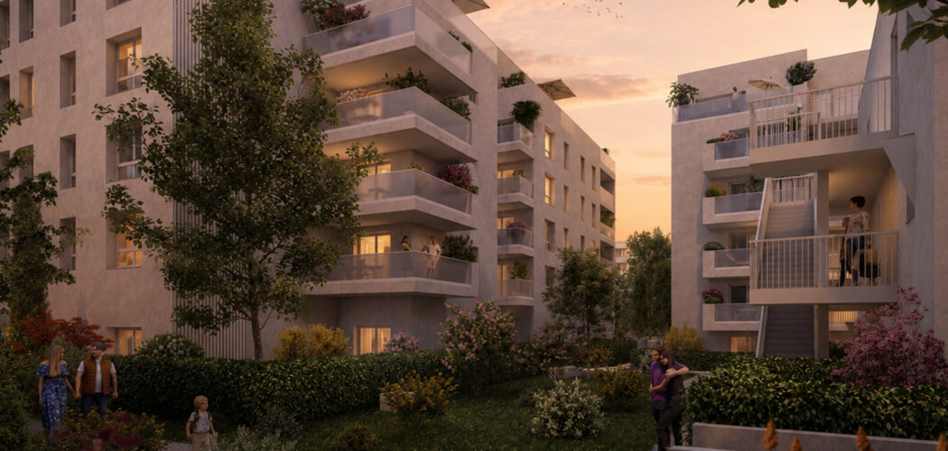 Programme immobilier neuf ARBORETUM - Décines-Charpieu une adresse connectée à Lyon Part-Dieu (69150) - Référence : 18154