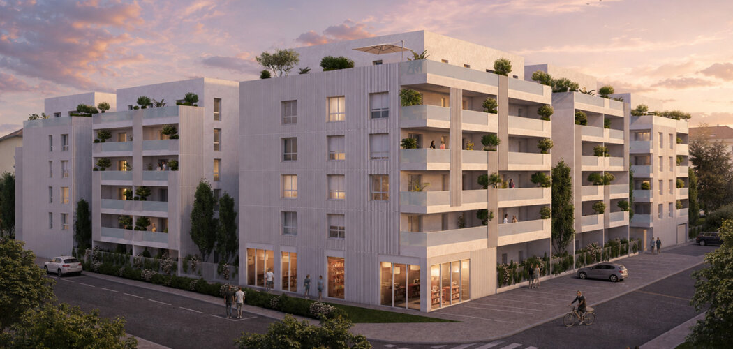 Programme immobilier neuf ARBORETUM - Décines-Charpieu une adresse connectée à Lyon Part-Dieu (69150) - Référence : 18154