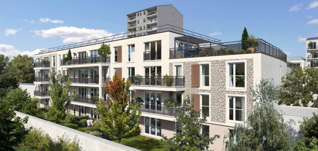 Programme immobilier neuf Les Jardins d'Ormesson -  Deuil-la-Barre : appartements neufs du studio au 4 pièces à 400m de la gare (95170) - Référence : 15081
