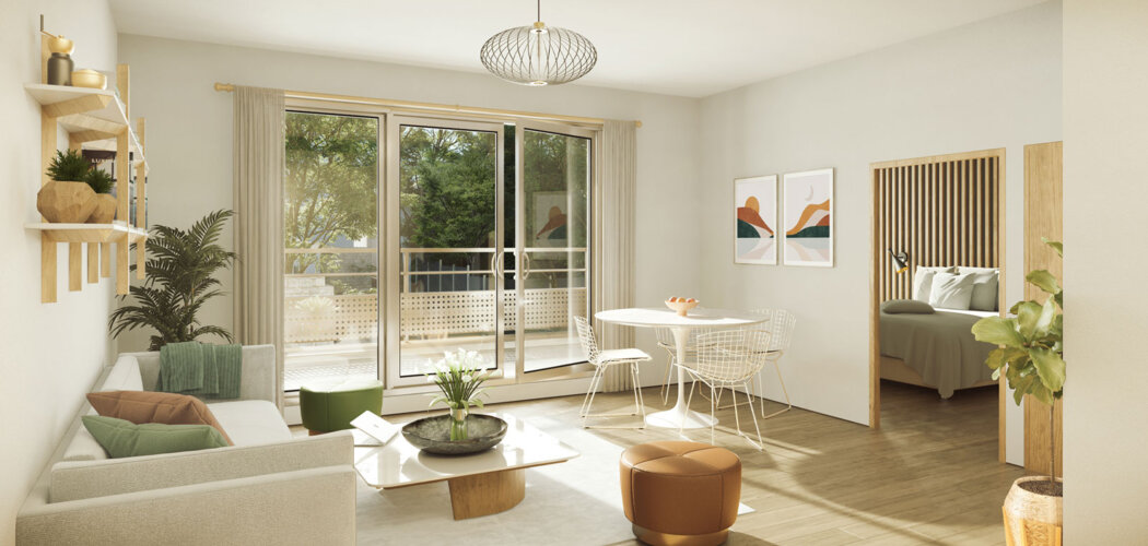 Programme immobilier neuf Le 49 Cauchoix -  Deuil-La-Barre : appartements neufs du studio au 5 pièces à 5 min du centre-ville (95170) - Référence : 15418