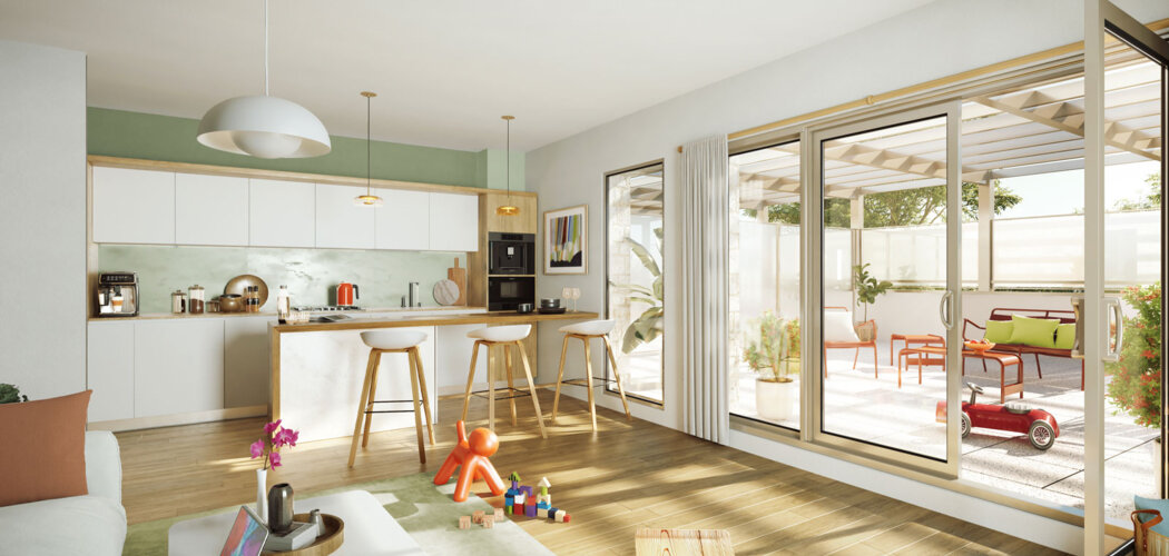 Programme immobilier neuf Le 49 Cauchoix -  Deuil-La-Barre : appartements neufs du studio au 5 pièces à 5 min du centre-ville (95170) - Référence : 15418