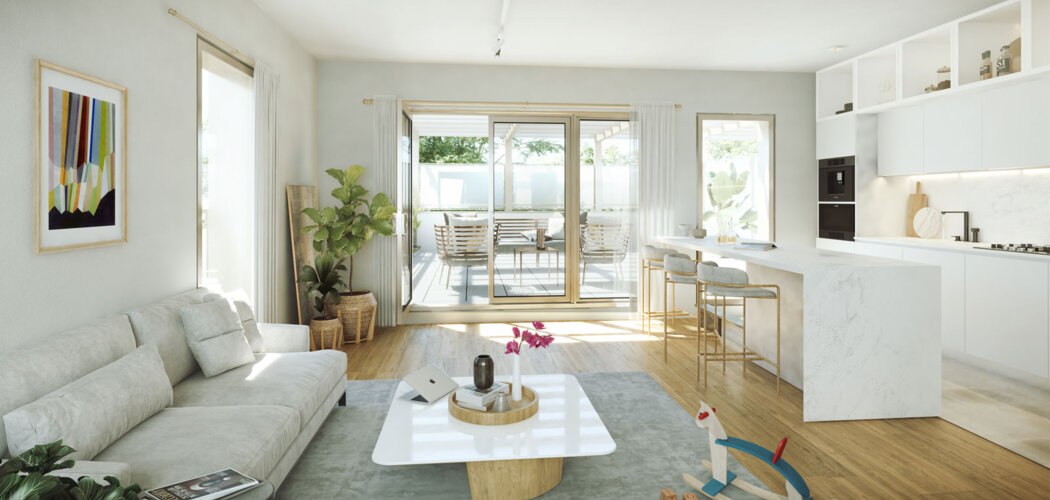Programme immobilier neuf Le 49 Cauchoix -  Deuil-La-Barre : appartements neufs du studio au 5 pièces à 5 min du centre-ville (95170) - Référence : 15418