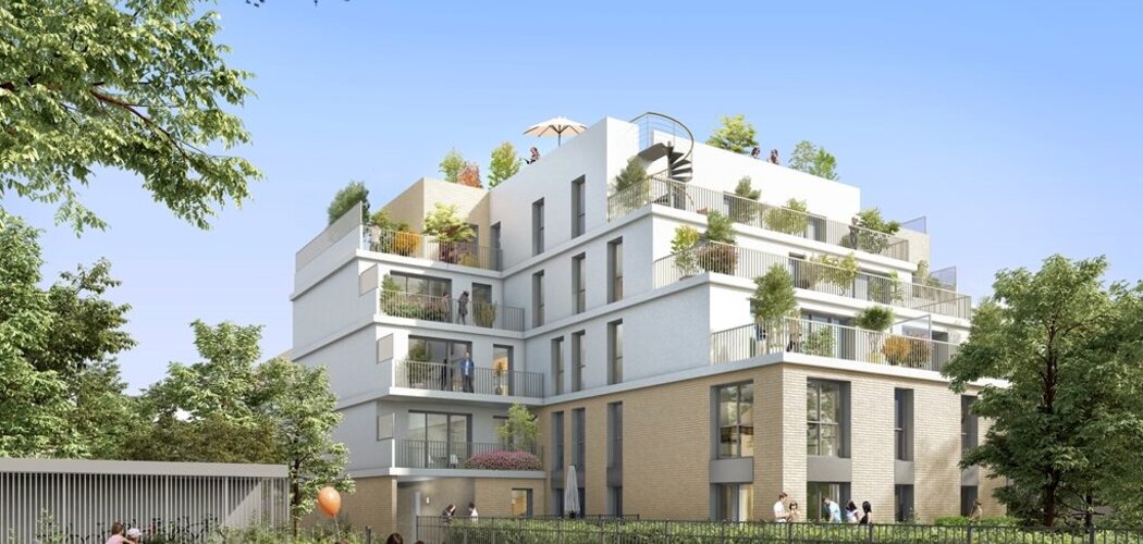 Programme immobilier neuf L'Observatoire - Deuil-la-Barre : appartements neufs du studio au 5 pièces à 600m des gares (95170) - Référence : 15040