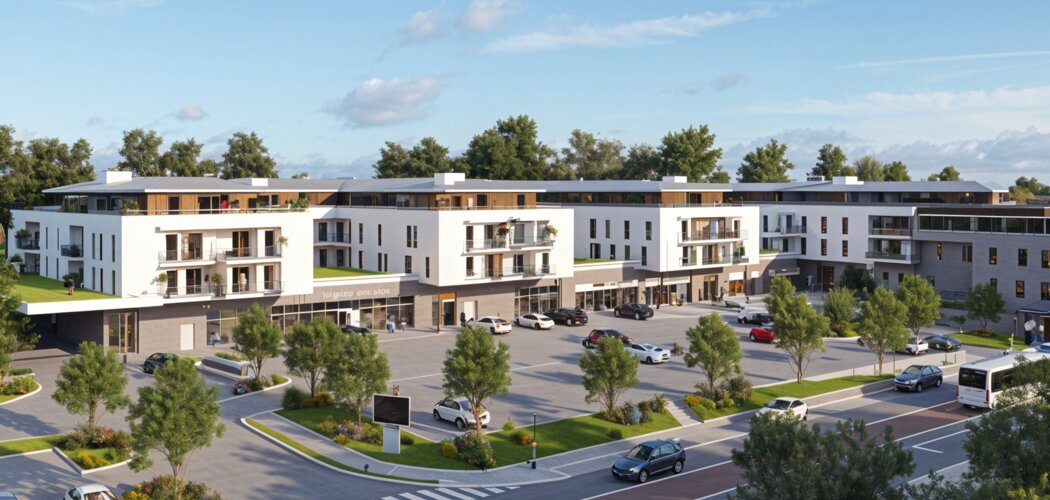 Programme immobilier neuf COEUR DEVILLE - Déville-lès-Rouen à quelques mètres du TEOR T2 (76250) - Référence : 12140