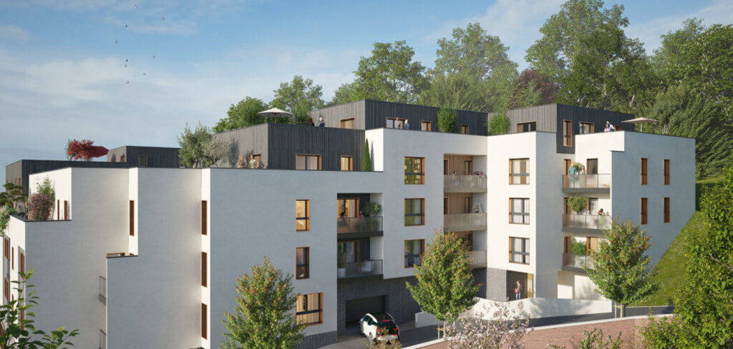 Programme immobilier neuf L'OREE DES DOCKS - Déville-lès-Rouen proche des Docks (76250) - Référence : 12102
