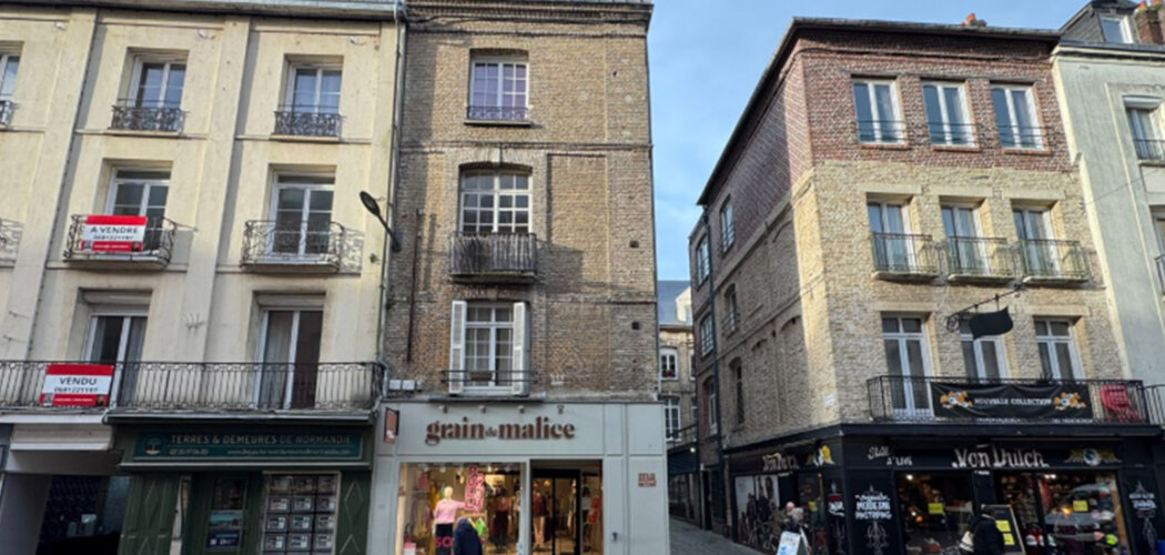 Programme immobilier neuf RUE DE LA BARRE - Dieppe appartement à rénover au cœur des rues commerçantes (76200) - Référence : 17347