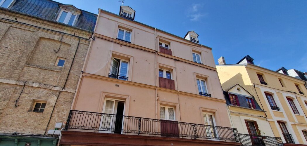 Programme immobilier neuf RUE PECQUET - Dieppe appartement rénové à deux pas de la plage (76200) - Référence : 17774