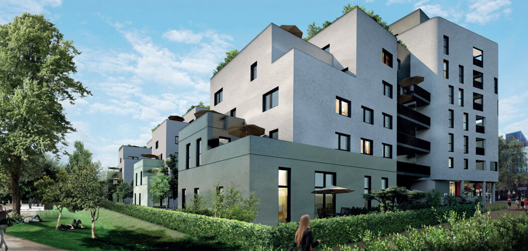 Programme immobilier neuf PARC AVENUE - Dijon : 182 logements étudiants du studio au T5 à 2 pas du tramway T2 Junot (21000) - Référence : 14629
