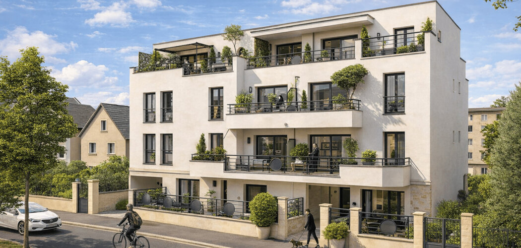 Programme immobilier neuf Patio Saint François - Dijon adresse intimiste dans le quartier Victor Hugo (21000) - Référence : 17365