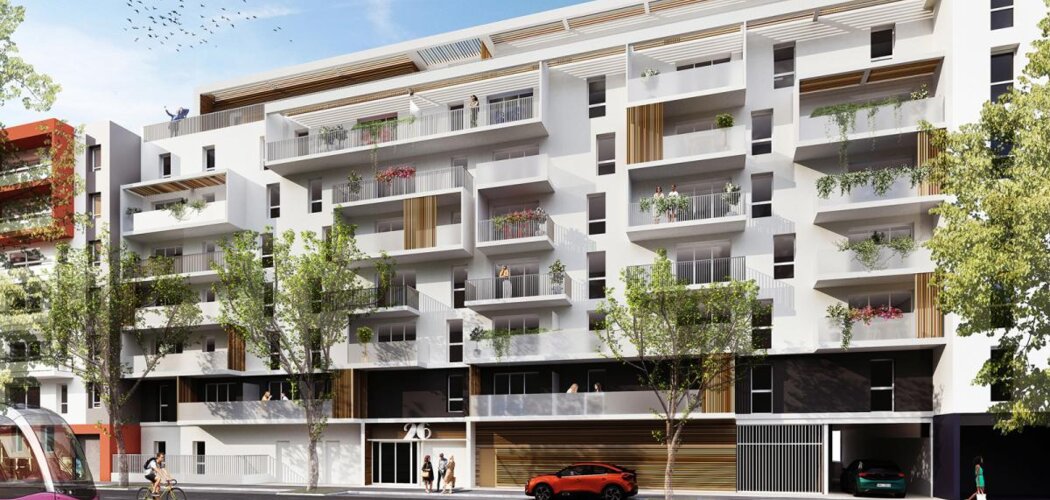 Programme immobilier neuf Philharmonia - Dijon : Appartements studio–T4 avec rooftops, jardin intérieur et parking proche du tramway Grésilles (21000) - Référence : 14402