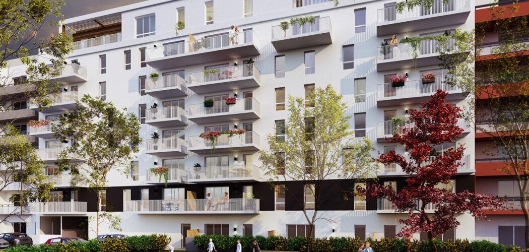 Programme immobilier neuf Philharmonia - Dijon : Appartements studio–T4 avec rooftops, jardin intérieur et parking proche du tramway Grésilles (21000) - Référence : 14402