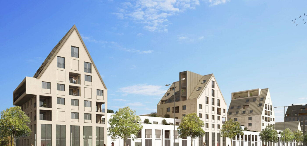 Programme immobilier neuf BILOBA - ACCESSION ABORDABLE - Dijon : Appartements studio–T4 avec toits-terrasses, cuisines équipées et écoquartier proche des commerces (21000) - Référence : 14632