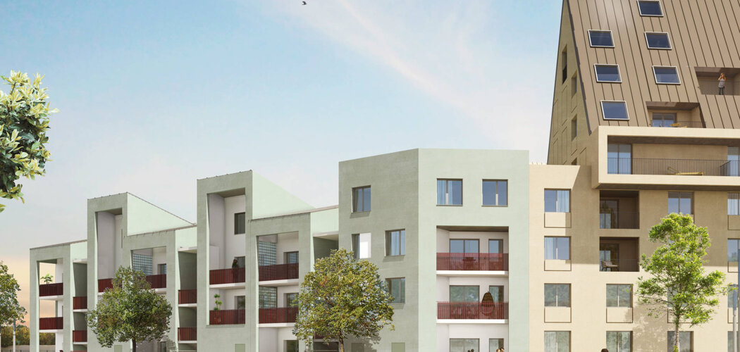 Programme immobilier neuf GINKGO - Dijon : Appartements T2–T4 avec terrasses, duplex et proximité Parc de la Colombière (21000) - Référence : 14420