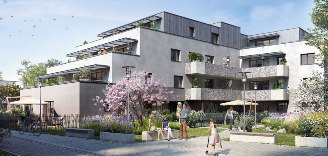Programme immobilier neuf GARDEN STATE - BAT E - TERRAZZA - Dijon au pied du tram Nation dans un cadre paisible (21000) - Référence : 17229