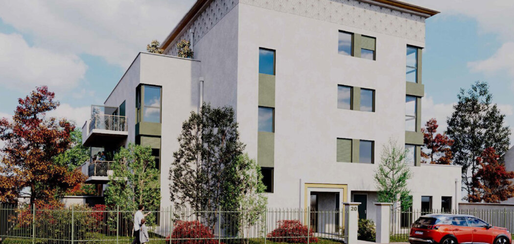 Programme immobilier neuf Villa Crystal - Dijon Nord proche du tramway et du centre-ville (21000) - Référence : 13794
