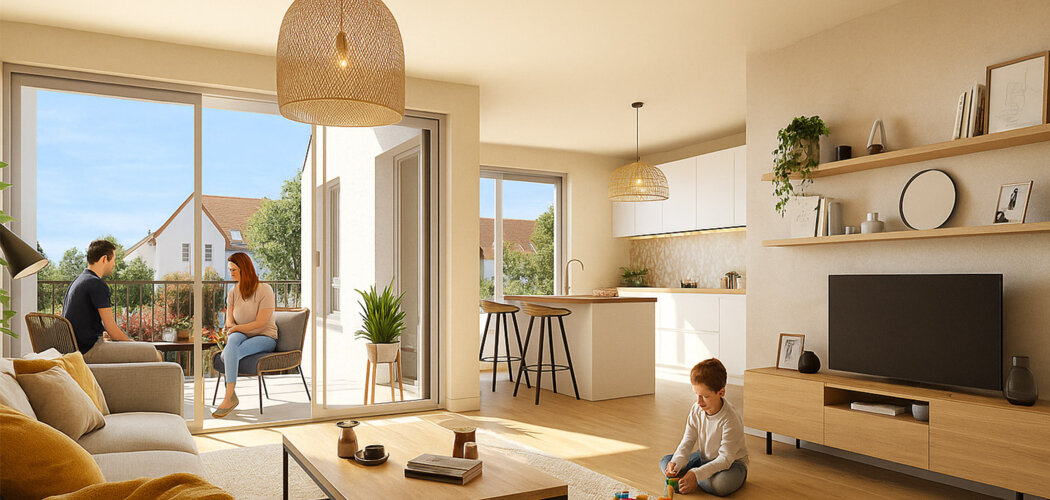 Programme immobilier neuf Parc Bat 5 - Dijon  près des berges de l’Ouche (21000) - Référence : 14642