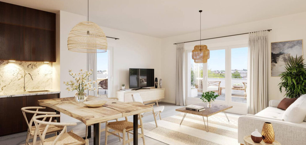 Programme immobilier neuf Villa Perrigny - Dijon secteur de l’Arsenal à quelques pas du tramway (21000) - Référence : 12492