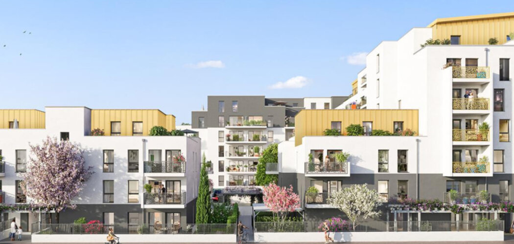 Programme immobilier neuf Villa Perrigny - Dijon secteur de l’Arsenal à quelques pas du tramway (21000) - Référence : 12492